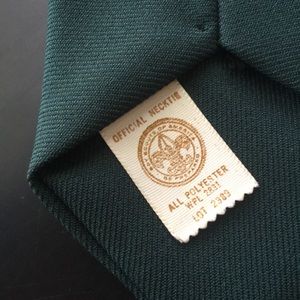 official necktie of the Boy Scouts of America